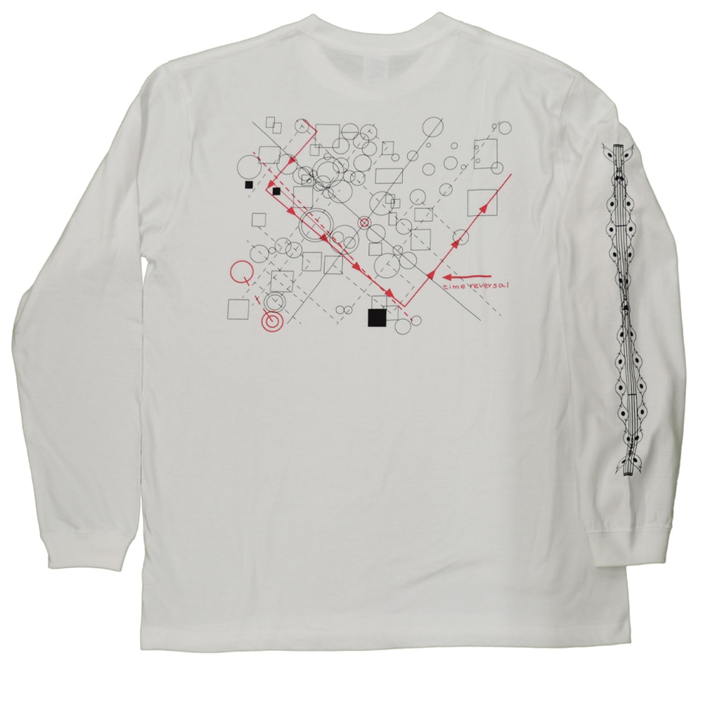 ゴジラS.P＜シンギュラポイント＞ 数式、テッセラクトデザインロングTシャツ　Mサイズ