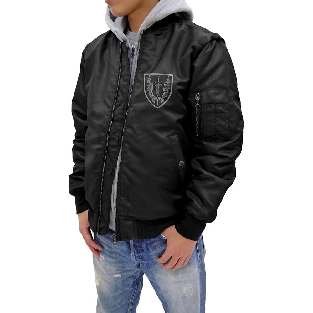 Gフォース MA-1ジャケット(Sサイズ ブラック): アパレル／布製品 