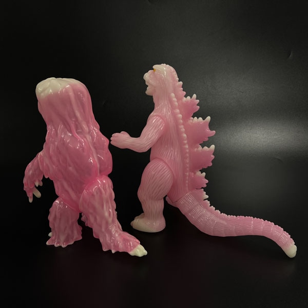 正規店格安】 ヤフオク! ゴジラ 怪獣 ヘドラ スパークル ギガラメ ピンク...