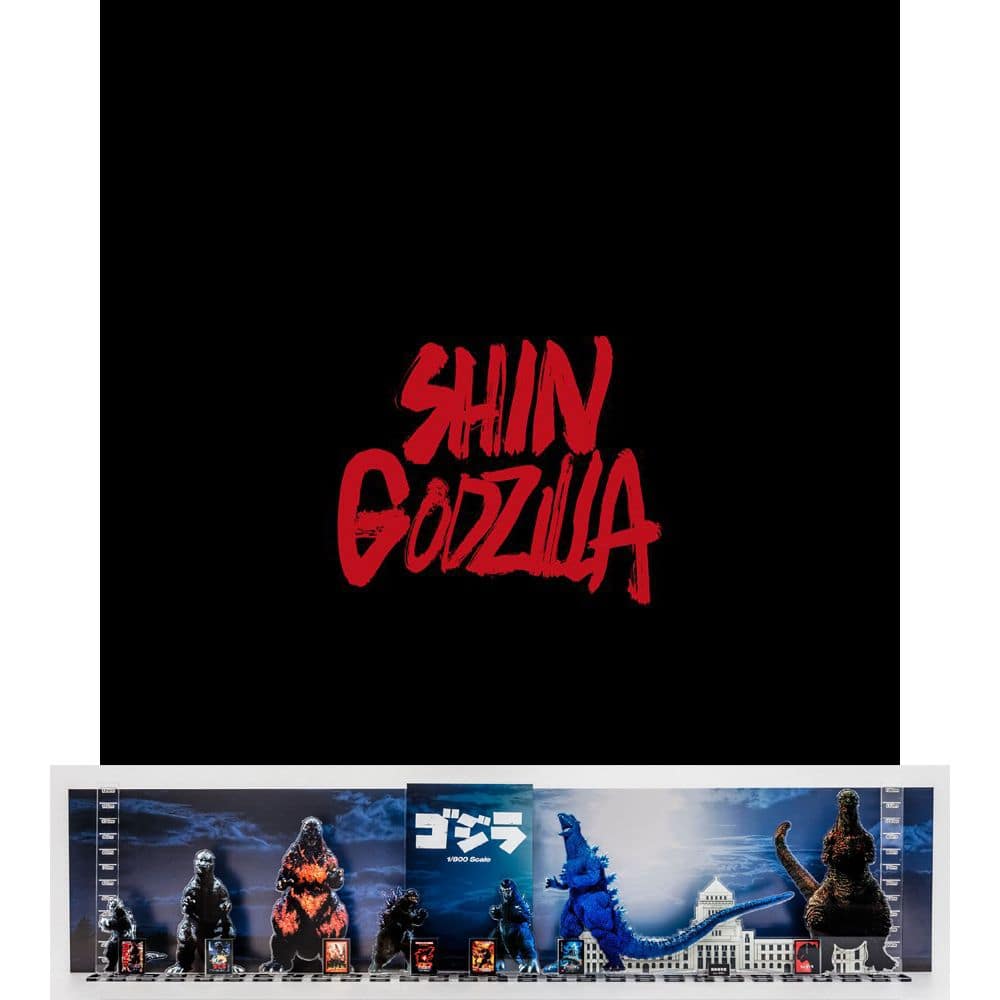 シン・ゴジラ　Blu-ray特別版4K Ultra HD Blu-ray同梱4枚組　＋ゴジラ・ストア限定 アクリルスタンディセット（７体）