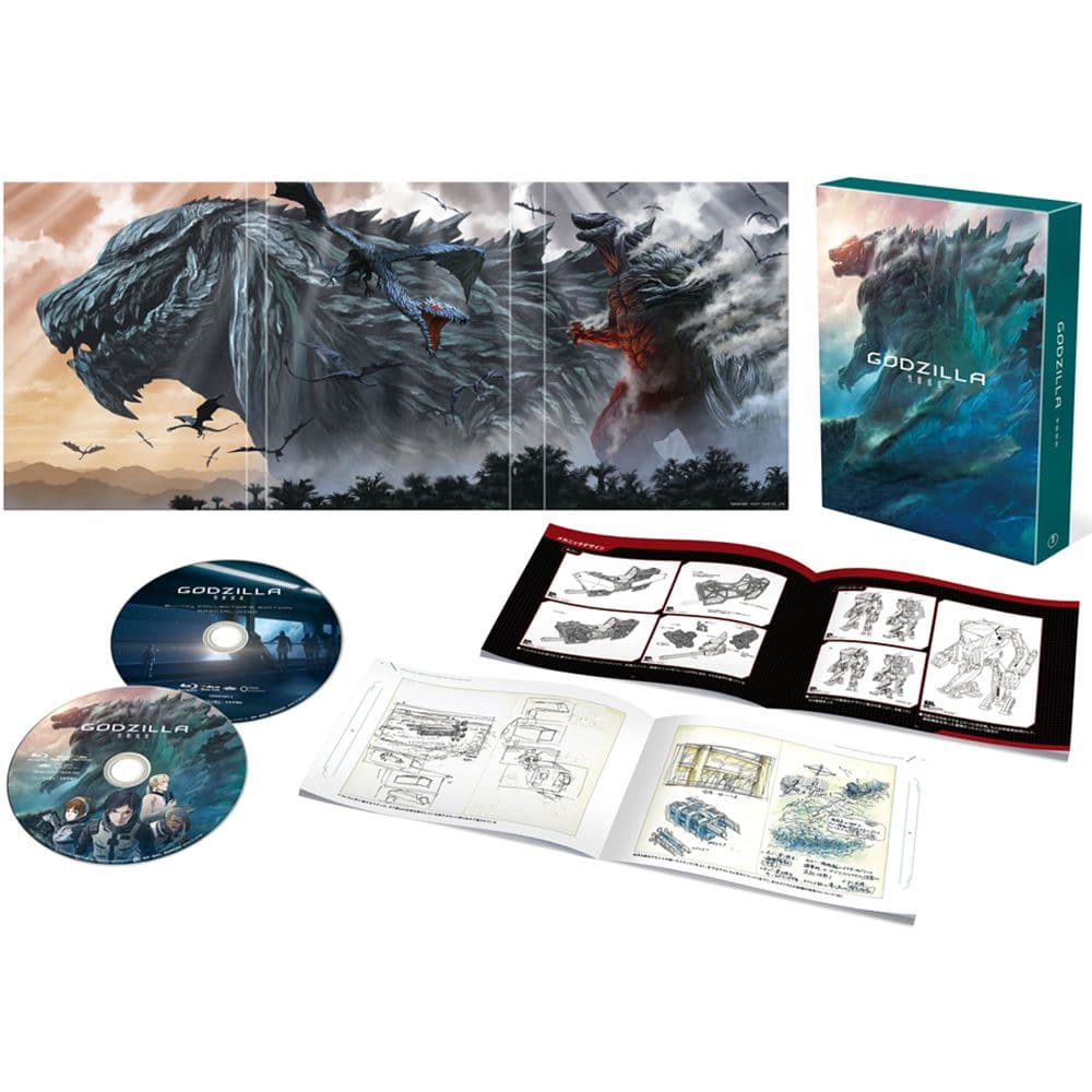 GODZILLA　怪獣惑星　Blu-ray　コレクターズ・エディション2枚組＋ゴジラ・ストア限定 Ｔシャツ＆バッグタグセット