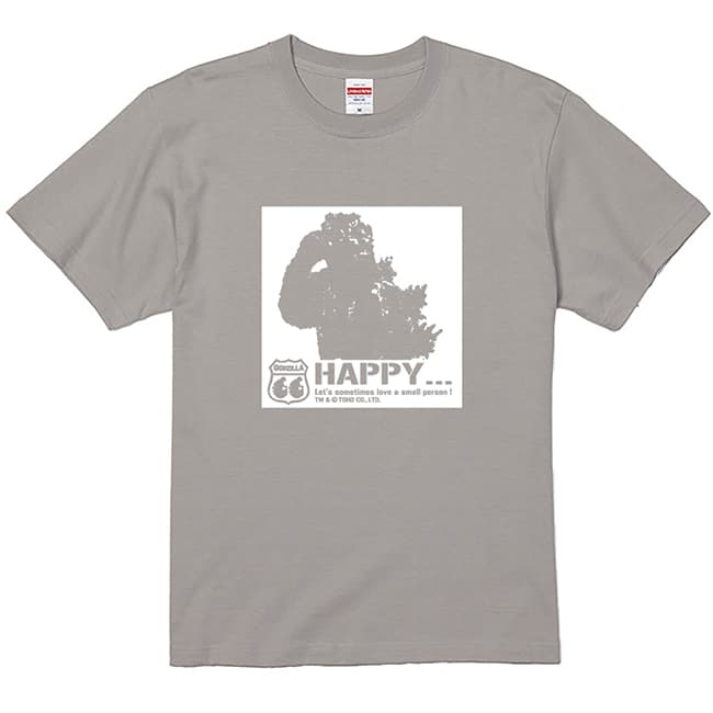 GODZILLA66 Tシャツ HAPPY M