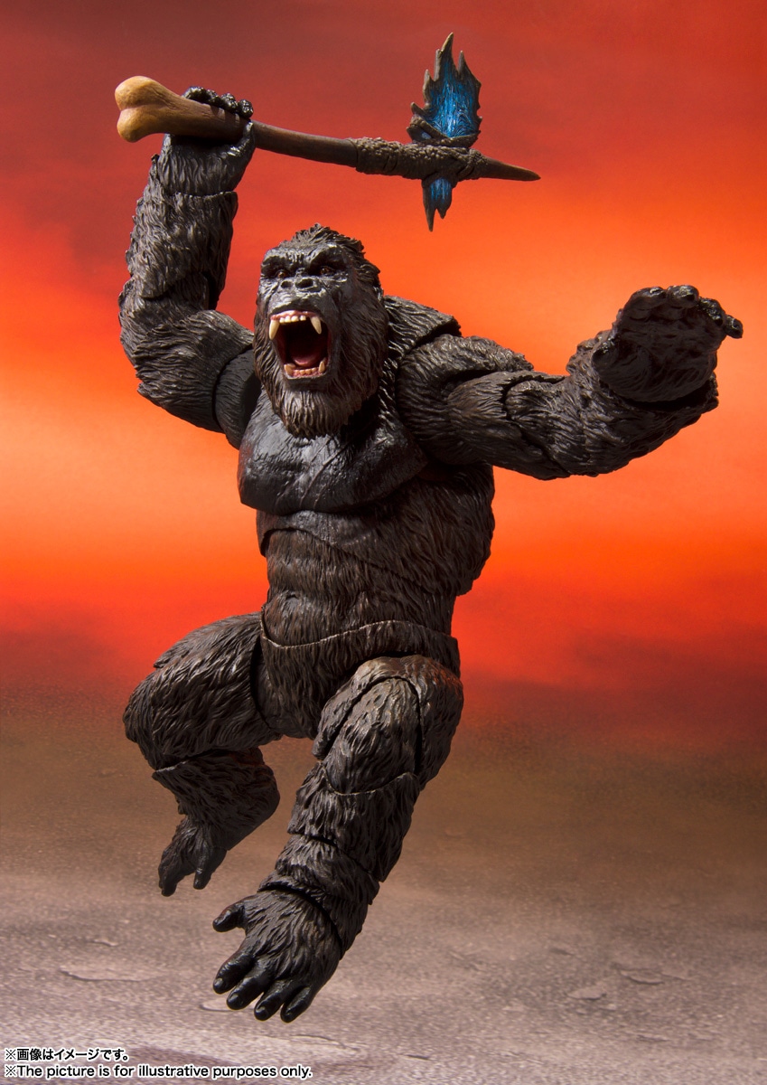 S.H.MonsterArts KONG from Movie 『GODZILLA VS. KONG』（2021）(KONG 