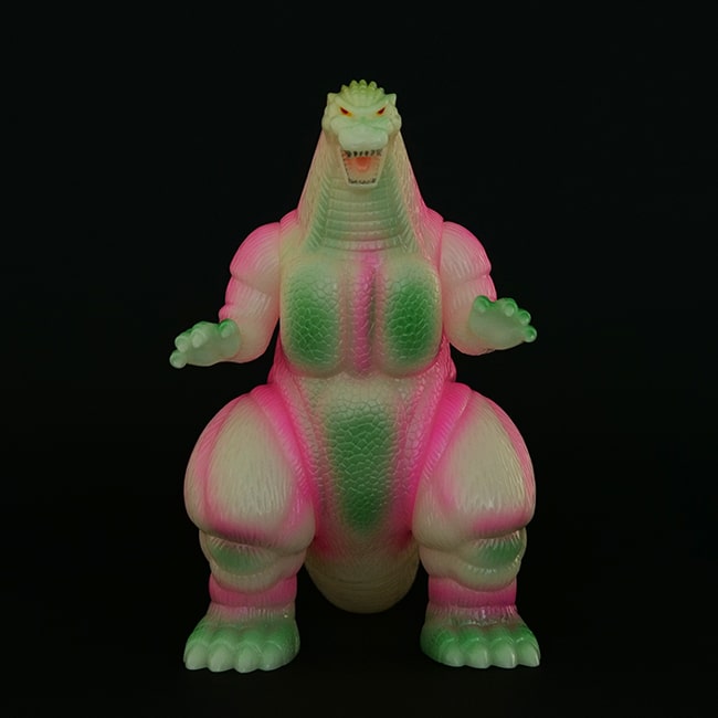 最安値に挑戦マルサン ゴジラ350福袋 ゴジラ 蓄光 MARUSAN Godzilla 350 painted Lucky bag GID 1964 ゴジラ