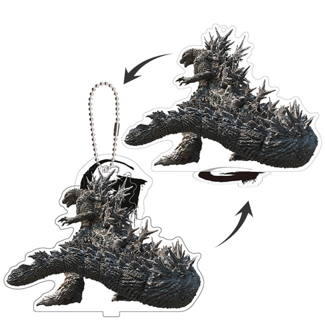 ゴジラ-1.0 ゴジラマイナスワン プロジェクターキーホルダー ゴジラ 2023-