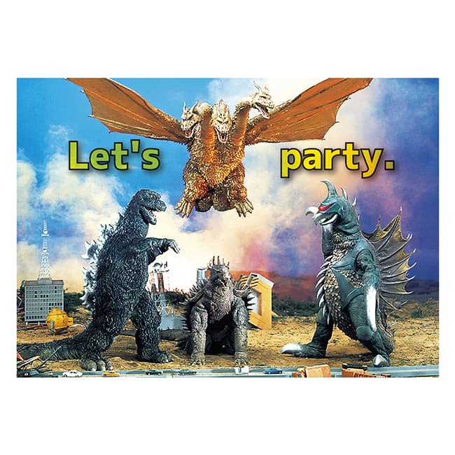 グリーティングカード 35　Let’ｓ Party